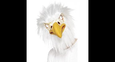 Smiffys Verkleedmasker - adelaar - vogel - met haar - volwassenen
