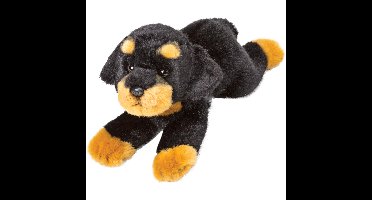 Suki knuffel Rottweiler hond - 30 cm - speelgoed knuffeldier - pluche