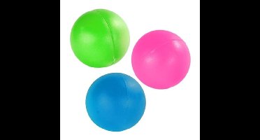 Summertime Beachball ballen - 3x stuks - speelballetjes - ballen - strand speelgoed