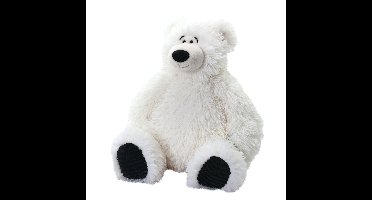 Wild Republic knuffel ijsbeer - wit - 40 cm - zittend - pluche - ijsberen - pooldieren