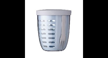 Mepal Ellipse - Fruit & Veggie Lunchpot - 600 ml Nordic Blue