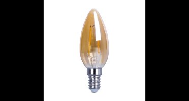 LED Filament E14 Bullet - 2400K - 4W - Dimbaar - Gold