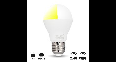LED E27 Bulb Dual White - 6W - Wifi/RF Controlled