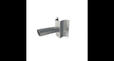 Rechte muursteun voor straatverlichting - Ø48/60mm