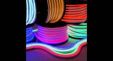 Neon Flex Ledstrip 230V - RGB - Dimbaar