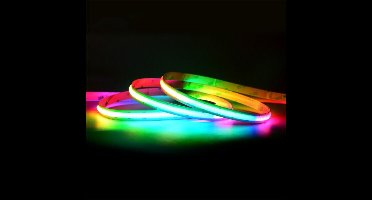 COB Ledstrip 24 Volt RGB + CCT - 5 meter - 16W/m - IP65