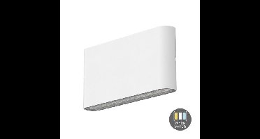 LED Wandlamp Callisto Wit - Kleur instelbaar - 10 Watt - IP65