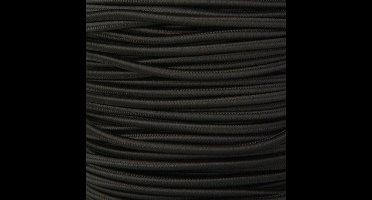 Strijkijzersnoer Zwart 2-aderig - per lopende meter