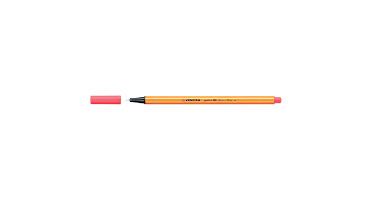Fineliner STABILO point 88/040 fijn neon rood