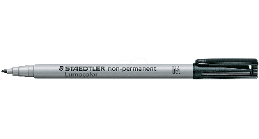 Viltstift Staedtler Lumocolor 315 non permanent M zwart