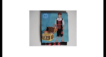 Clown Kinderkostuum Piraat 10-12 jaar