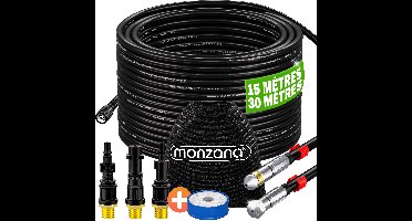 Waterleidingslang Premium Set 5-delig 15m
