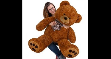 Monzana Knuffelbeer Pluche 100cm Bruin