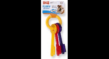 NYLABONE PUPPY CHEW BIJTSLEUTELS BACONSMAAK TOT 11 KG