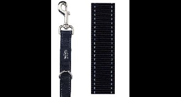 ROGZ FOR DOGS LUMBERJACK MULTIPURPOSE LIJN ZWART 25 MMX1,6 MTR