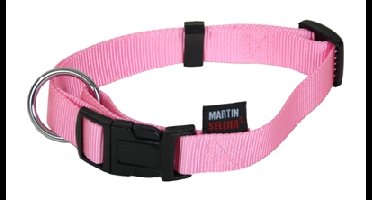 MARTIN SELLIER HALSBAND BASIC NYLON ROZE 16 MMX30-45 CM