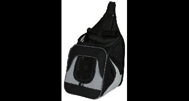 TRIXIE HONDENTAS SAVINA BUIK ZWART / GRIJS 30X33X26 CM