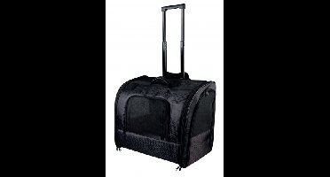 TRIXIE REISMAND TROLLEY ELEGANCE ZWART 45X31X41 CM