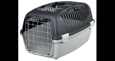 TRIXIE REISMAND CAPRI OPEN TOP LICHTGRIJS / DONKERGRIJS 40X38X61 CM