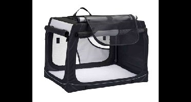 TRIXIE REISMAND VARIO ZWART / GRIJS 91X58X61 CM