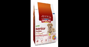 SMOLKE SENIOR MEDIUM BROKKEN 12 KG