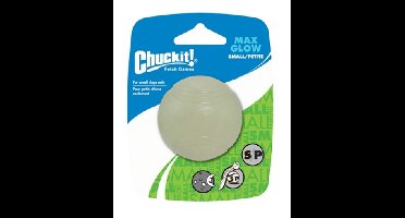 CHUCKIT MAX GLOW BAL GLOW IN THE DARK SMALL 5X5X5 CM