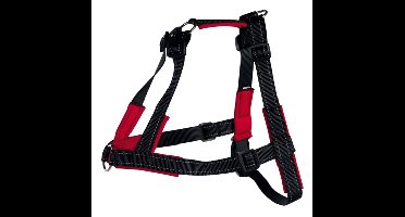 TRIXIE HONDENTUIG LEAD'N'WALK SOFT TUIG ZWART M-L 55-90 CM