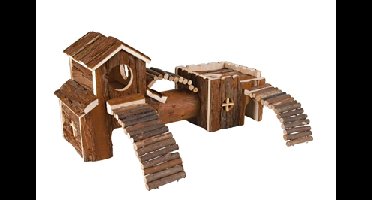 TRIXIE NATURAL LIVING TUNNELSYSTEEM FRIDA 47X15X22 CM