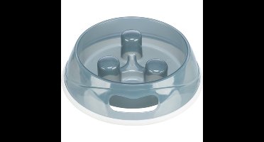TRIXIE VOERBAK SLOW FEED KUNSTSTOF ANTI-SLIP ASSORTI 27 CM 1,5 LTR