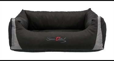 TRIXIE HONDENMAND SAMOA VITAL ORTHOPEDISCH ZWART / GRIJS 100X80 CM