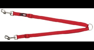 TRIXIE HONDENRIEM PREMIUM KOPPELLIJN ROOD 40-70X1,5 CM