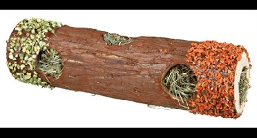 TRIXIE TUNNELBUIS MET HOOI EN HIBISCUSBLOESEM / WORTEL / ERWT 30X9X9 CM 35 GR