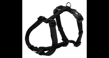 TRIXIE HONDENTUIG PREMIUM H-TUIG ZWART 20-32X1 CM
