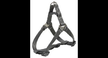 TRIXIE HONDENTUIG PREMIUM ONE TOUCH GRIJS 65-80X2,5 CM