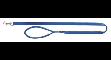 TRIXIE HONDENRIEM PREMIUM ROYAL BLAUW 100X2 CM