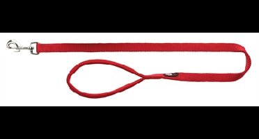 TRIXIE HONDENRIEM PREMIUM ROOD 180X2 CM