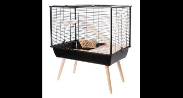 ZOLUX KNAAGDIERKOOI NEO MUKI ZWART 78X48X87,5 CM