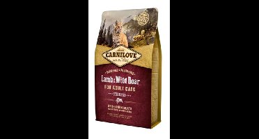 CARNILOVE LAMB / WILD BOAR STERILISED 2 KG