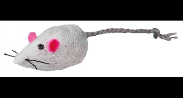 TRIXIE PLUCHE MUIZEN ASSORTI 5 CM