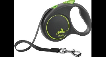 FLEXI ROLLIJN BLACK DESIGN TAPE GROEN S 5 MTR TOT 15 KG