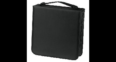 Hama CD Wallet Nylon 208 Zwart