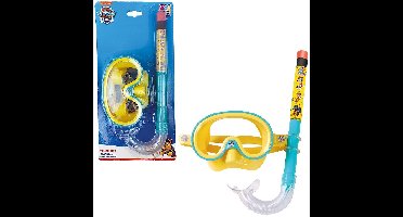 Paw Patrol Kinder Snorkelset Blauw/Geel