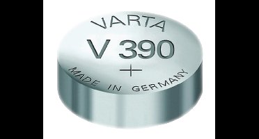 Varta V390 Knoopcel Batterij Zilver