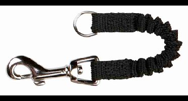 TRIXIE HONDENRIEM SCHOKDEMPER ZWART 35X2,5 CM