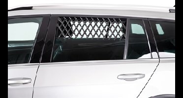 TRIXIE VENTILATIEROOSTER VOOR AUTO ZWART 30-110 CM 3 ST