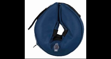 TRIXIE BESCHERMKRAAG OPBLAASBAAR BLAUW XXS 14-18X6,5 CM