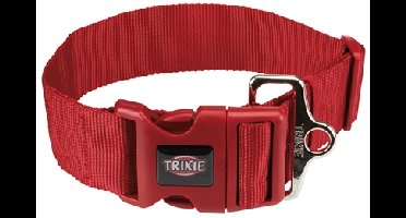 TRIXIE HALSBAND HOND PREMIUM ROOD 40-60X5 CM