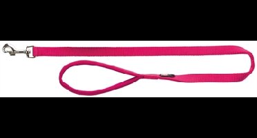 TRIXIE HONDENRIEM PREMIUM FUCHSIA 120X1 CM