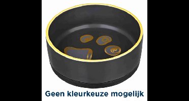 TRIXIE VOERBAK JIMMY KERAMIEK / RUBBERRAND ASSORTI 16X16 CM 750 ML