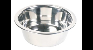 TRIXIE VOER / WATERBAK RVS 15X15 CM 750 ML 4 ST